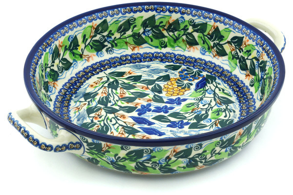 Round Baker with Handles 10-inch