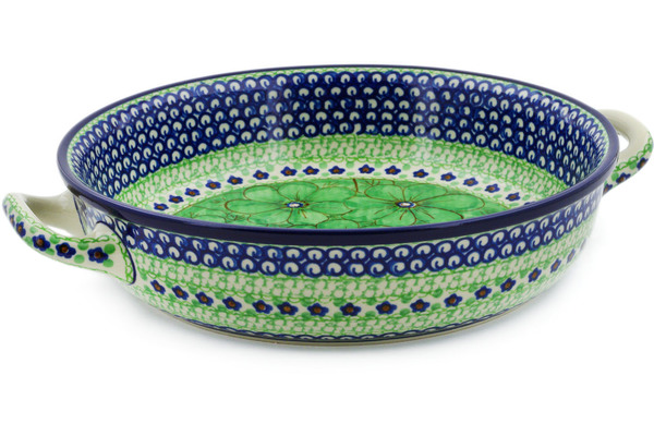 Round Baker with Handles 10-inch