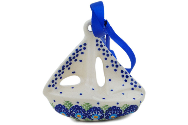 Sailboat Ornament 3"