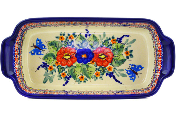 Rectangular Baker with Handles 10"