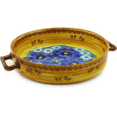 Round Baker with Handles 11"