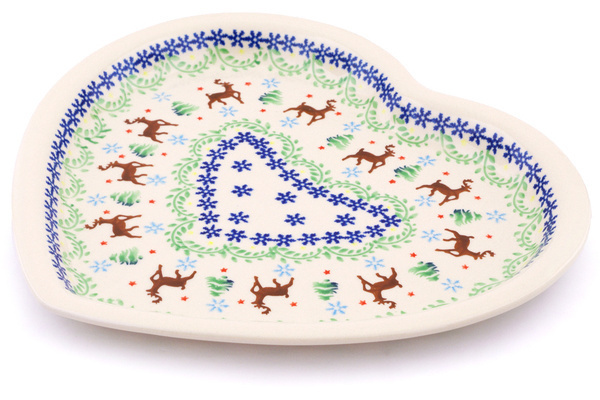 Heart Shaped Platter 11"