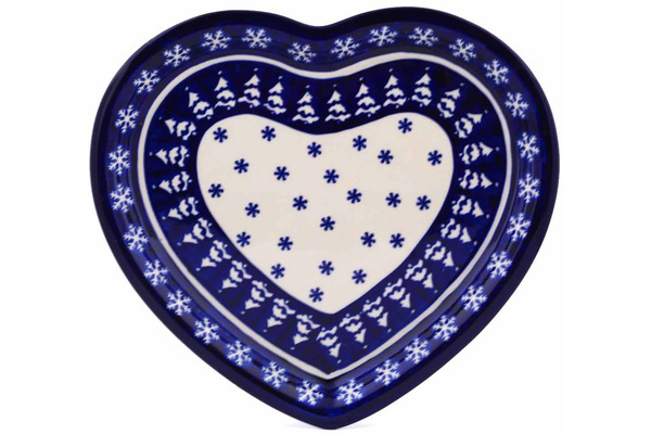 Heart Shaped Platter 11"