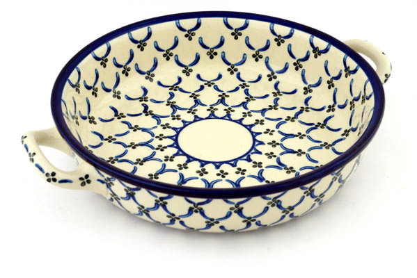 Round Baker with Handles 10-inch