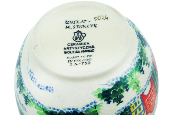 Bowl with Loop-Handle 6"