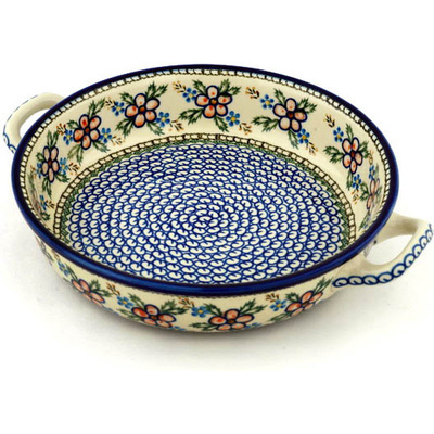 Round Baker with Handles 10-inch