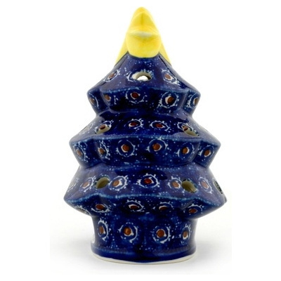 Christmas Tree Candle Holder 7"
