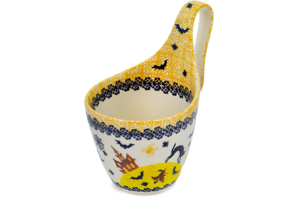 Bowl with Loop-Handle 7"