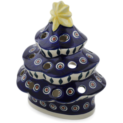 Christmas Tree Candle Holder 7"