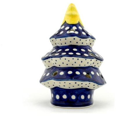 Christmas Tree Candle Holder 7"