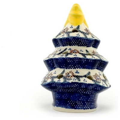 Christmas Tree Candle Holder 7"