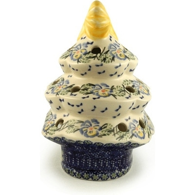 Christmas Tree Candle Holder 7"