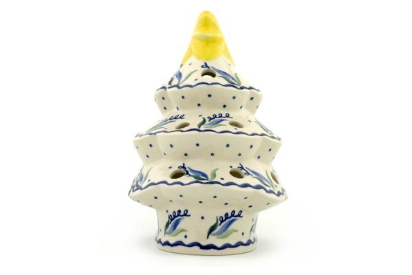 Christmas Tree Candle Holder 7"