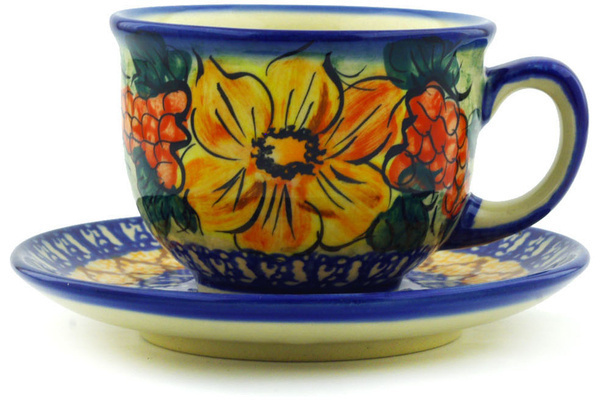 Cup with Saucer 8 oz