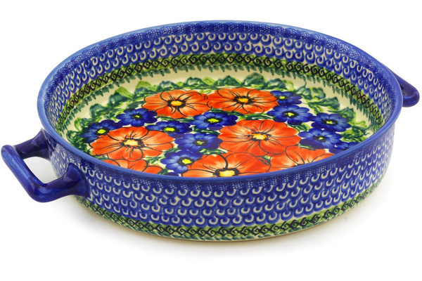 Round Baker with Handles 11"