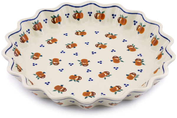 Fluted Pie Dish 10"