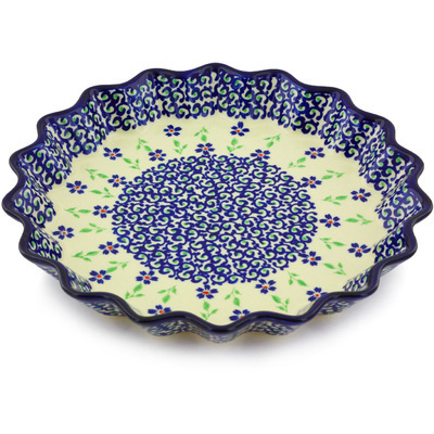 Fluted Pie Dish 10"