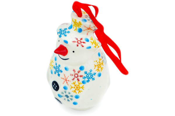 Snowman Ornament 4"