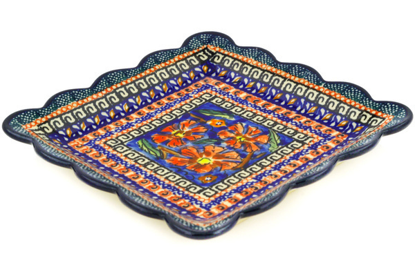 Scalloped Platter 6"