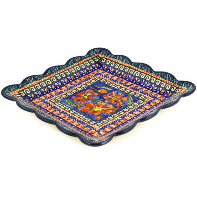 Scalloped Platter 6"