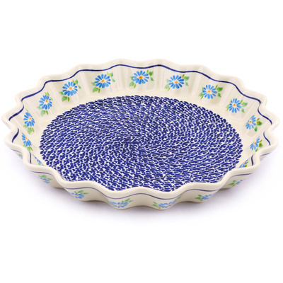Fluted Pie Dish 13"