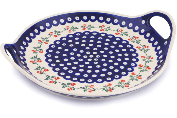 Tray with Handles 13"