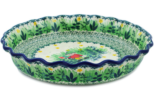 Fluted Pie Dish 10"