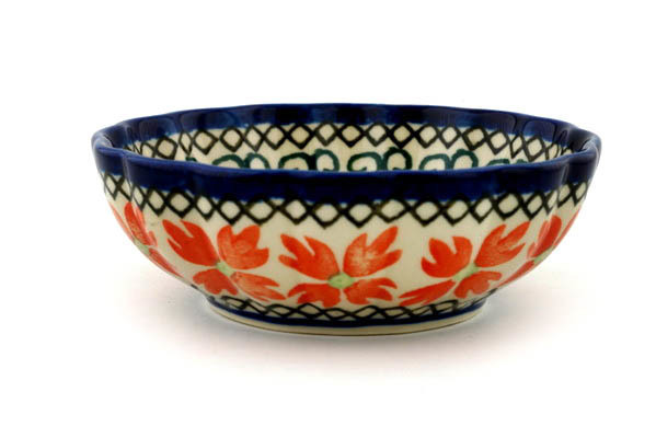 Scalloped Fluted Bowl 5"