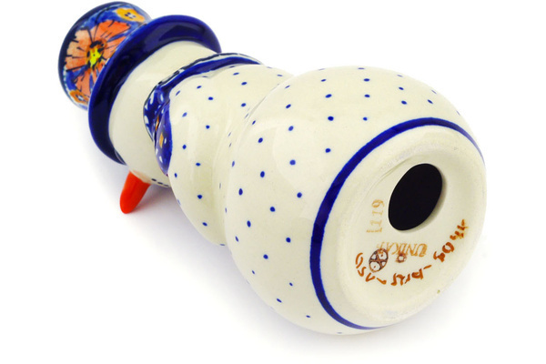 Snowman Candle Holder 6"