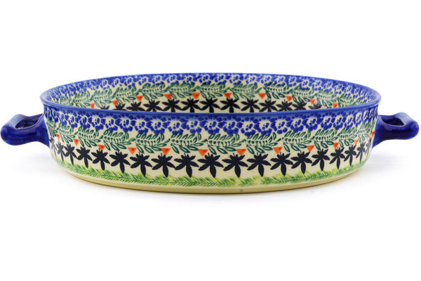 Round Baker with Handles 11"