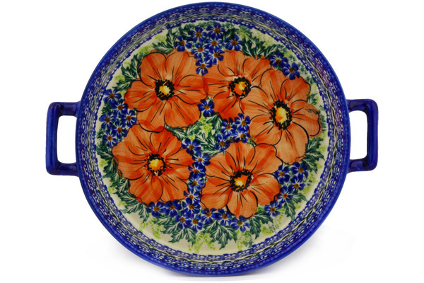 Round Baker with Handles 11"