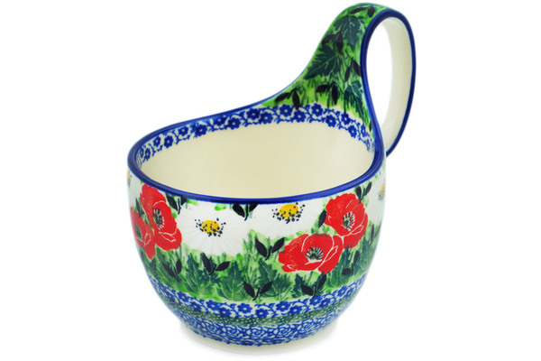 Bowl with Loop-Handle 6"