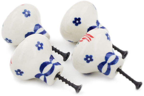 Set of 4 Drawer Pull Knobs 1-1/2 inch