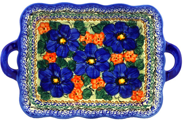 Rectangular Baker with Handles 12"