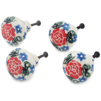 Set of 4 Drawer Pull Knobs 1-1/2 inch