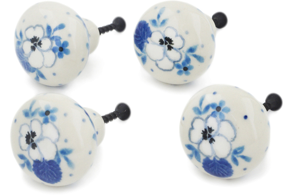 Set of 4 Drawer Pull Knobs 1-1/2 inch