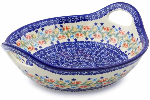 Bowl with Handles 13"