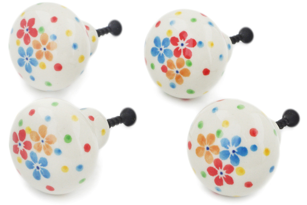 Set of 4 Drawer Pull Knobs 1-1/2 inch