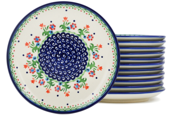 Set of 12 dessert plates