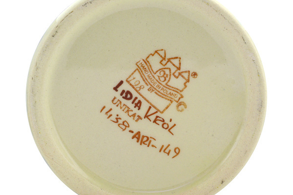 Jar with Lid and Handles 11"