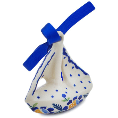 Sailboat Ornament 3"