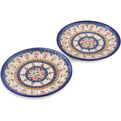Set of 2 dessert plates