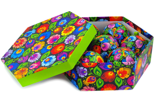 Ornament Box Set of 7 3"