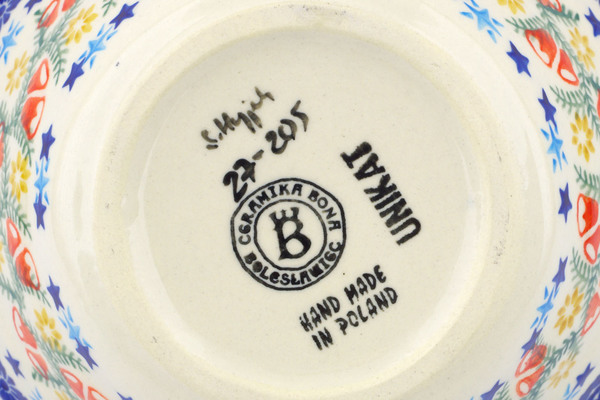 Scalloped Fluted Bowl 7"