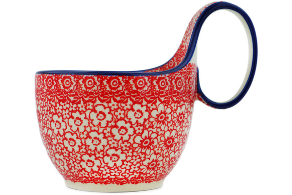 Bowl with Loop-Handle 6"