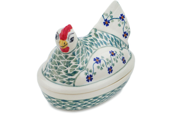 Hen Shaped Jar 7"