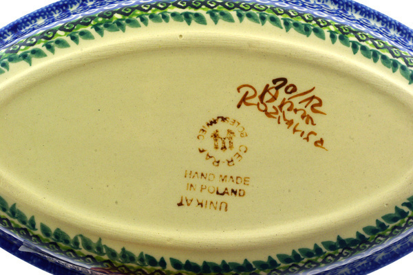 Oval Baker with Handles 10"