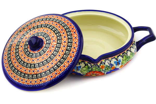 Baker with Cover with Handles 11"