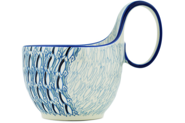 Bowl with Loop-Handle 6"