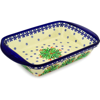 Rectangular Baker with Handles 14"